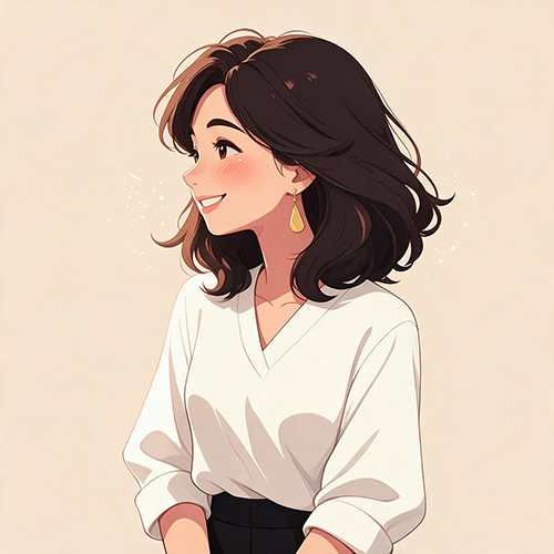 明るい雰囲気に変えたイラスト