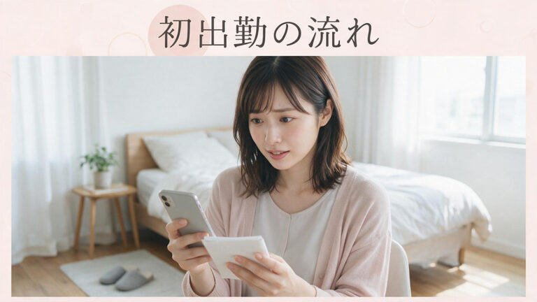 風俗未経験の初出勤は何をする？準備から仕事後までの流れ